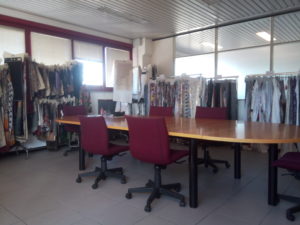 T.L. Tessuti alta moda, sala comapionari